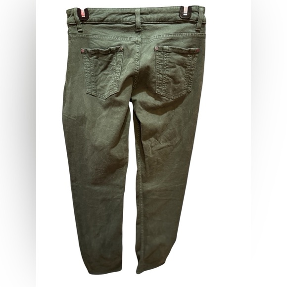 Alice and Olivia Chic Olive Skinny Pants Size 28 - Picture 2 of 3